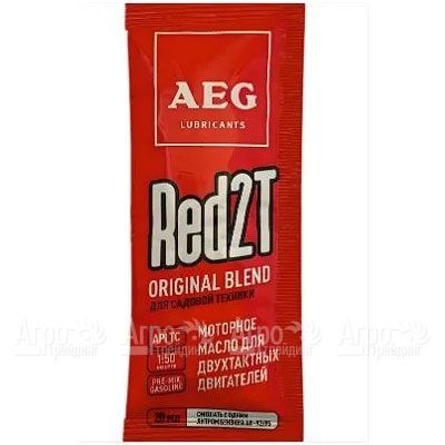 Масло минеральное AEG RED 2T Original blend API TC 20 мл для 2-х тактных двигателей  в Перми