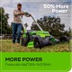 Газонокосилка аккумуляторная GreenWorks GD60LM61 (без аккумулятора и зарядного устройства) в Перми