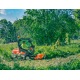 Садовый райдер Husqvarna P525D с кабиной 9678480-01 в Перми