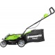 Газонокосилка аккумуляторная GreenWorks G-Max G40LM35 40V 35 см в Перми